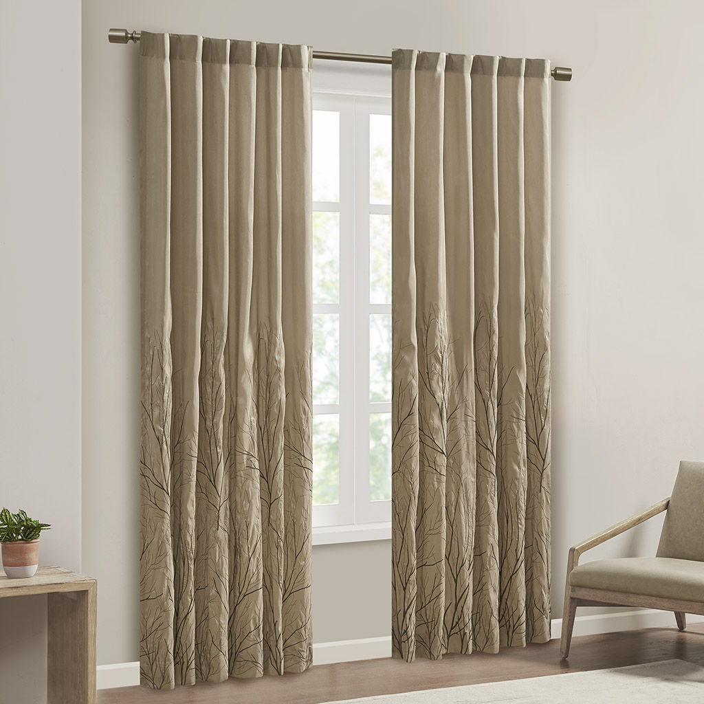 Andora - Window Curtain - Tan