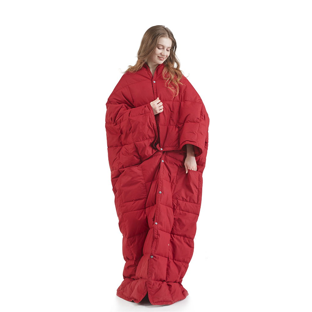 Hadly - Wearable Throw - Red
