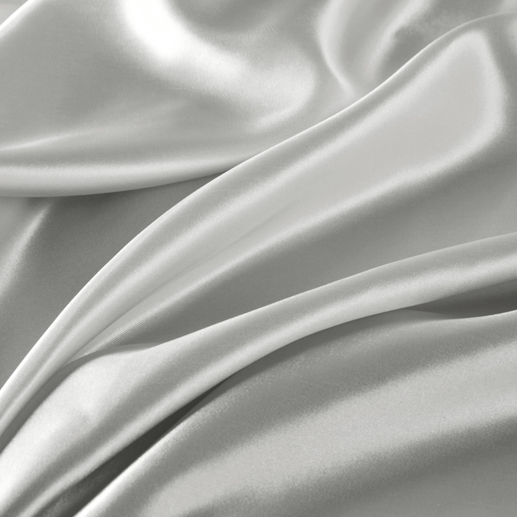 Satin - Wrinkle-Free Luxurious 6-Piece Sheet Set - Light Gray