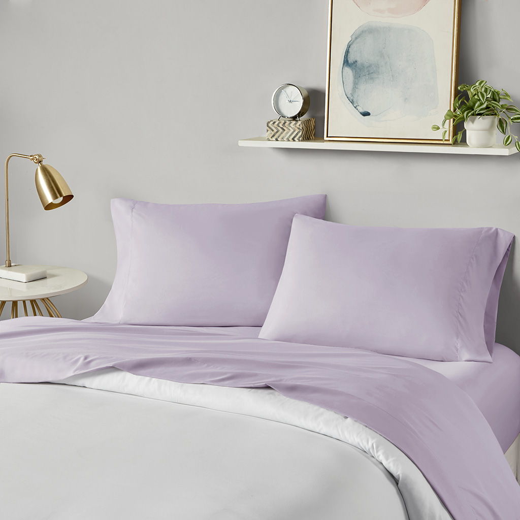 Microfiber - All Season Soft Touch Queen Sheet Set - Lavender