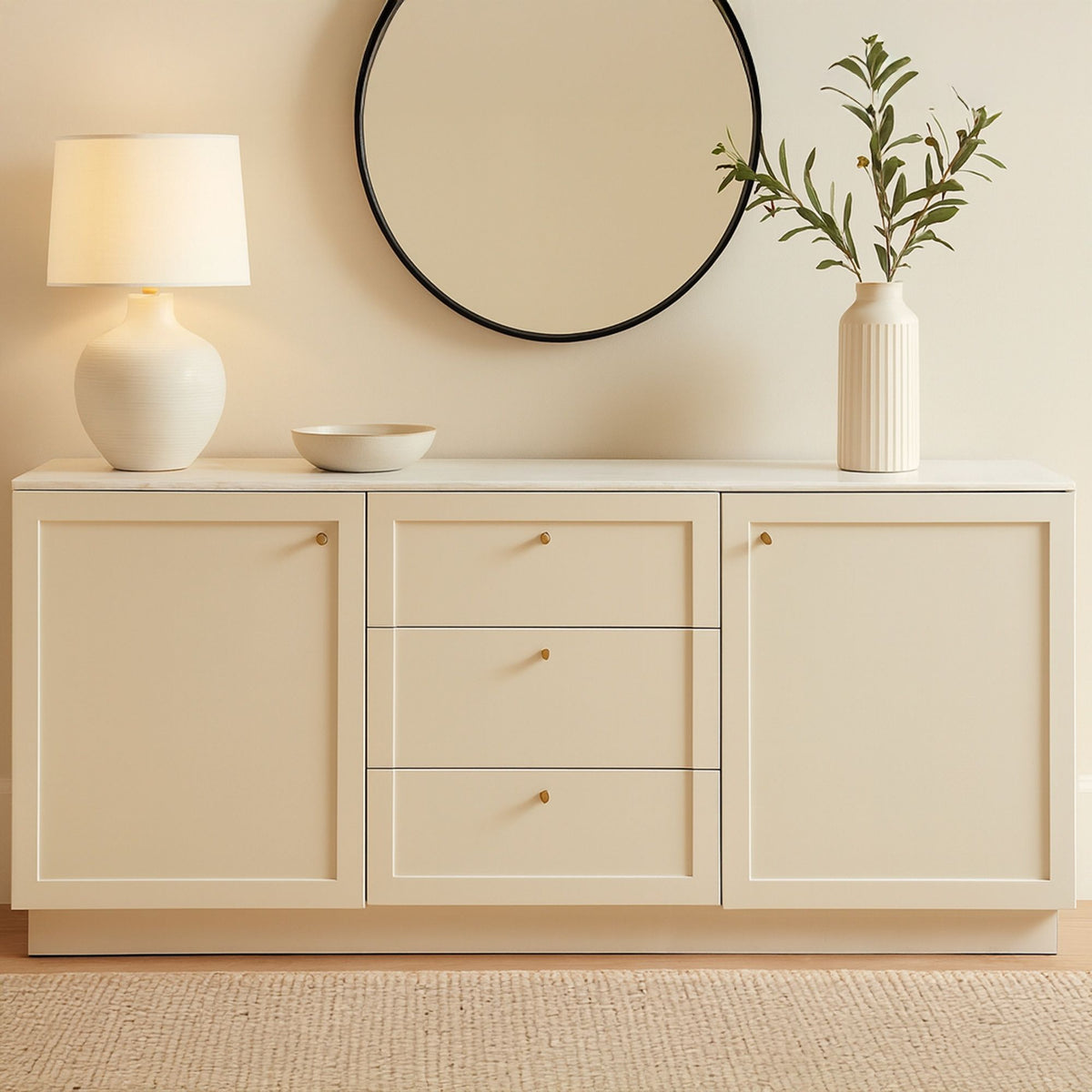 Nadine - Sideboard - Cream