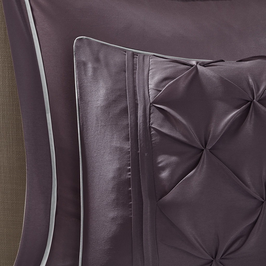Joella - California King 24 Piece Room In A Bag - Plum