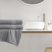 Premium Turkish Cotton 500GSM Plush 2 Piece XL Towel Set - Charcoal