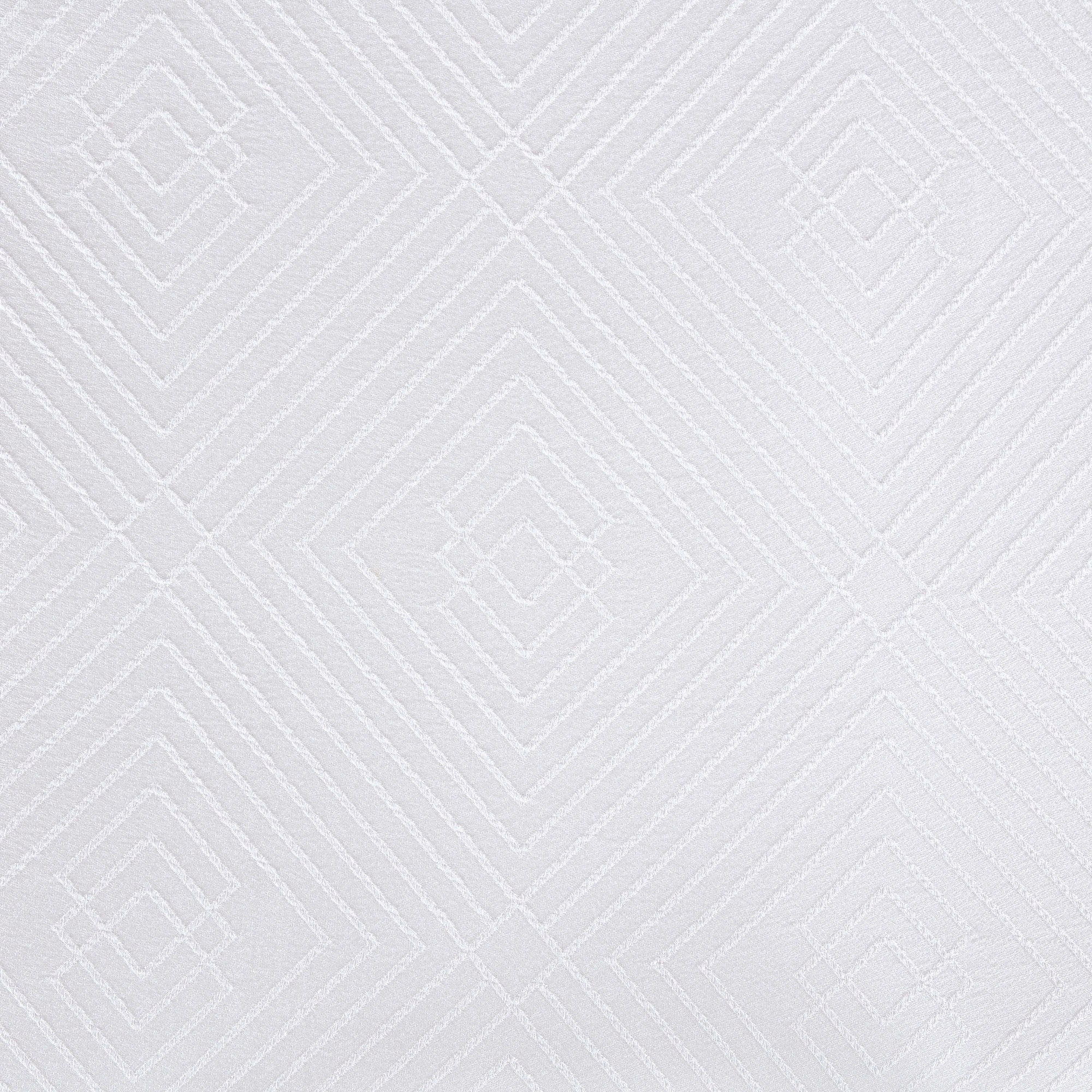Jacquard Lark - Essential Coverlet - White