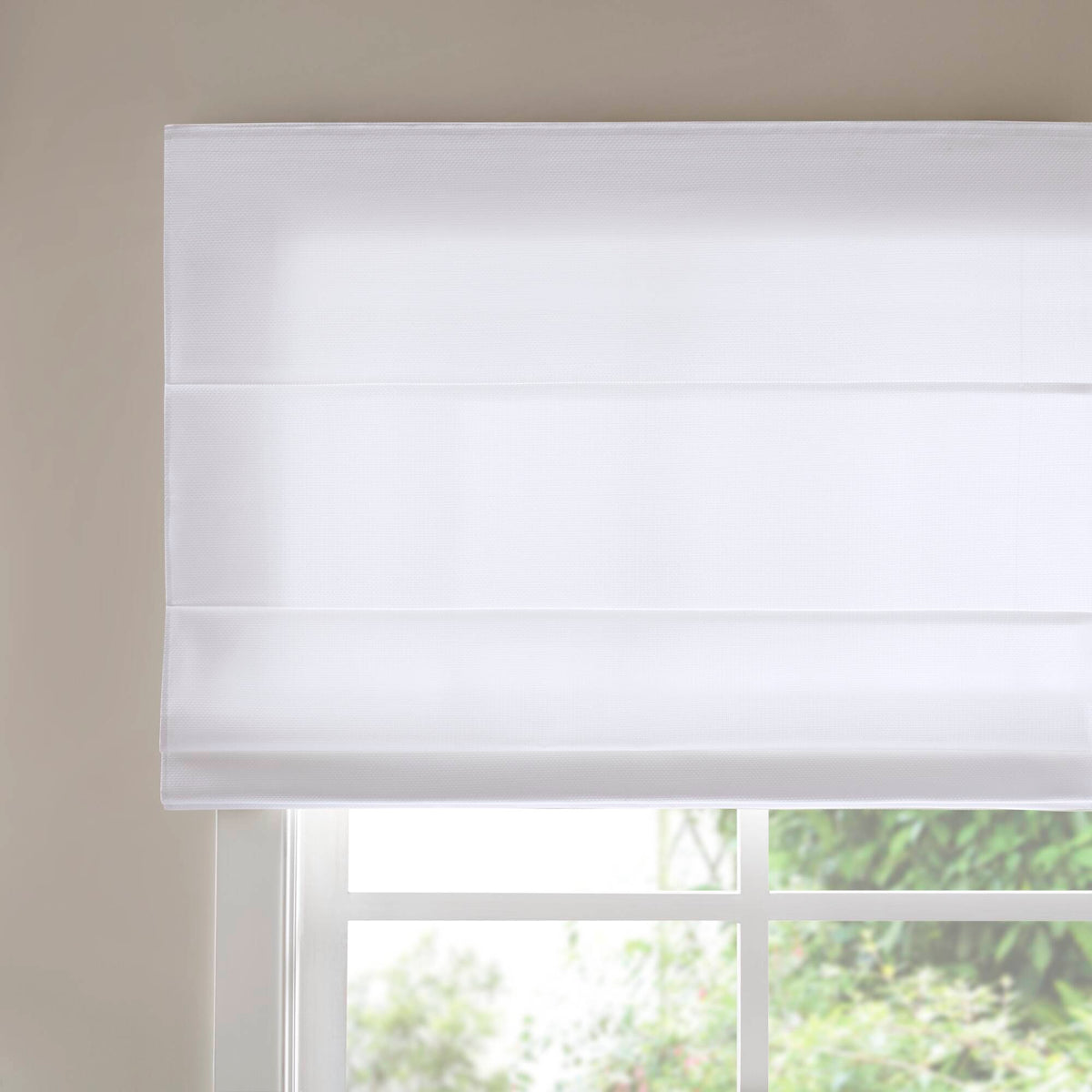 Galen Matte - 23x64" Cordless Roman Blind Galen Matte Fabric - Matte White