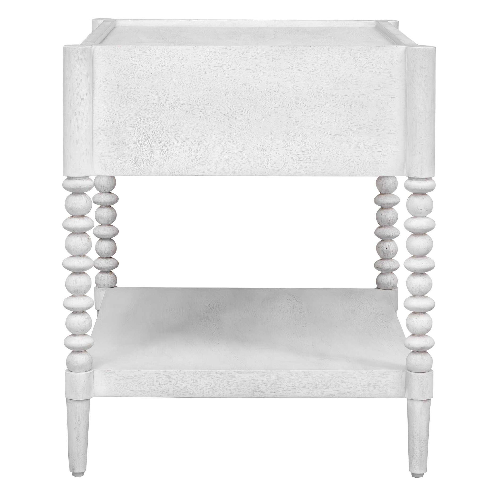 Bales - Side Table - Off-White