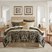 Julius - King Comforter Set - Black