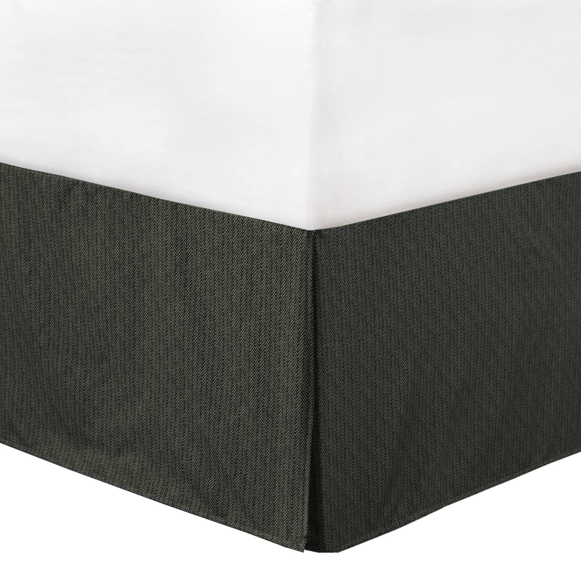 Ridge - 6 Piece Reversible Plaid Daybed Cover Set - Gray
