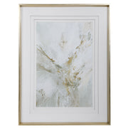 Ethos - Framed Abstract Print - Gold