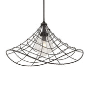 Whirlwind - 1 Light Indoor-Outdoor Pendant - Dark Bronze