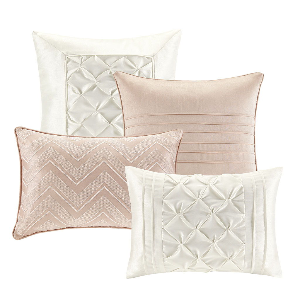 Joella - King 24 Piece Room In A Bag - Blush