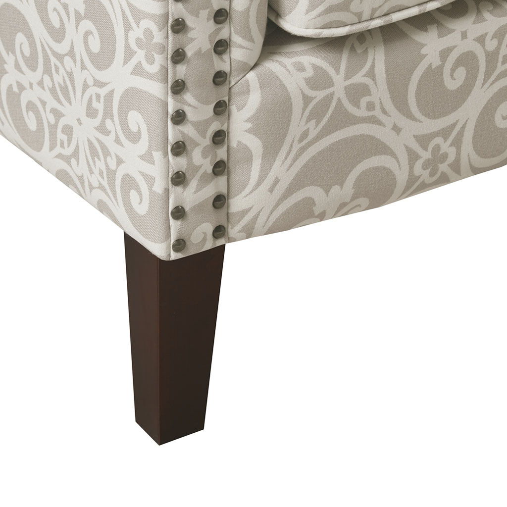 Brooke - Tight Back Club Chair - Natural