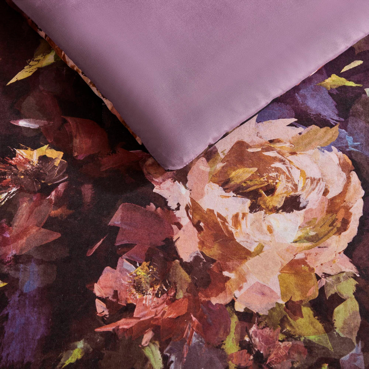 Seraphina - King Velvet Comforter Set - Purple