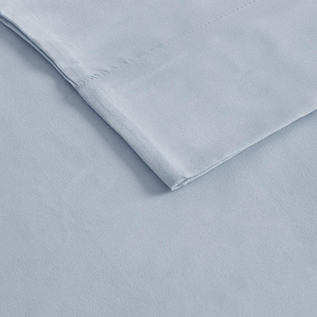 3M Microcell - King Luxurious Brushed Microfiber Deep Pocket Sheet Set - Blue