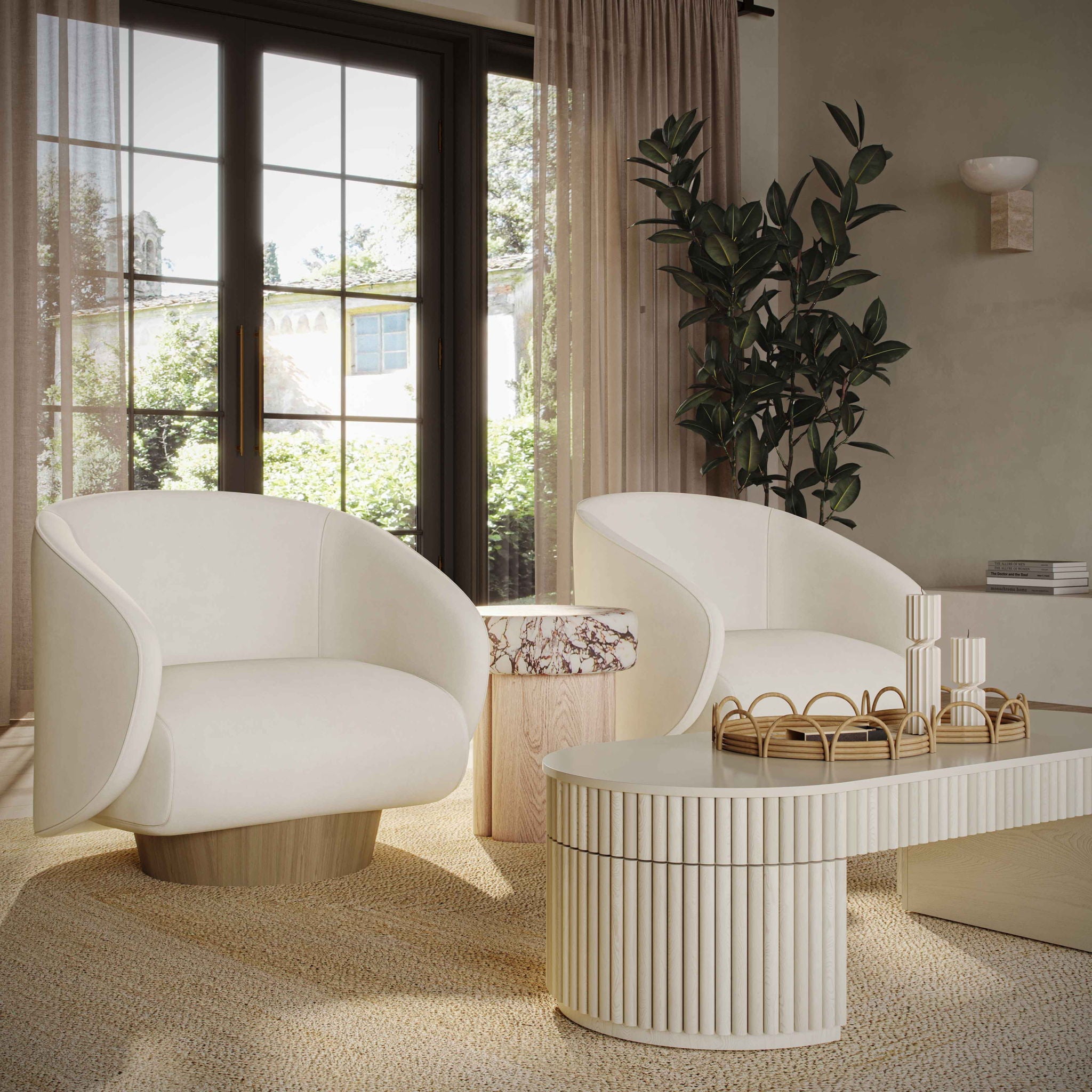 Bella - Oval Coffee Table