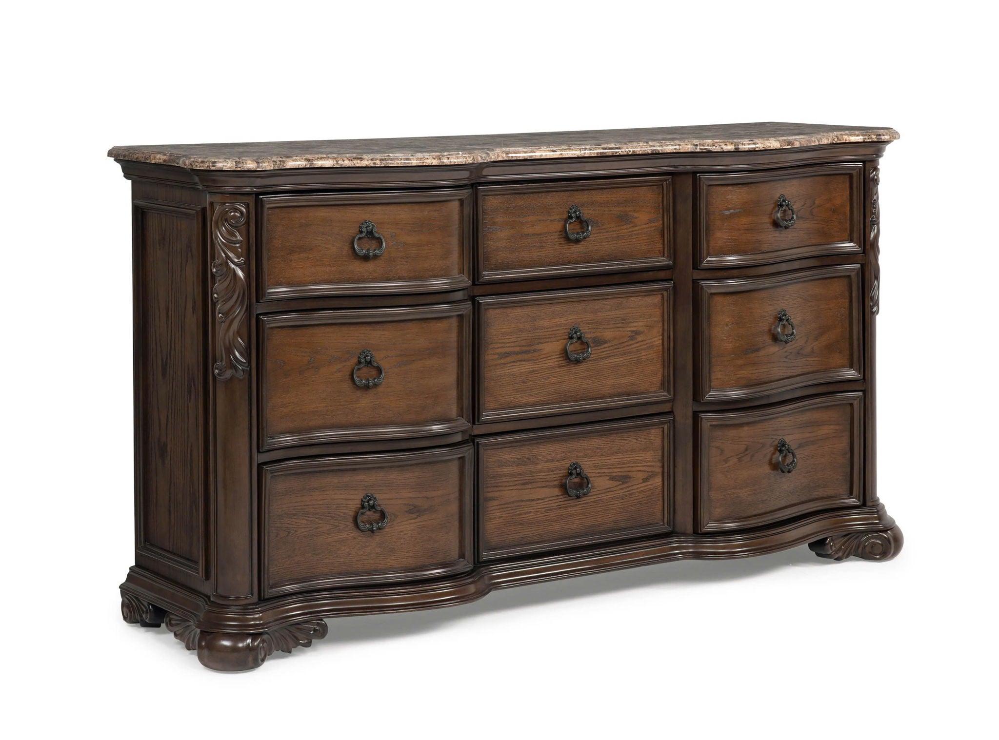 Ludwig - Dresser - Dark Brown