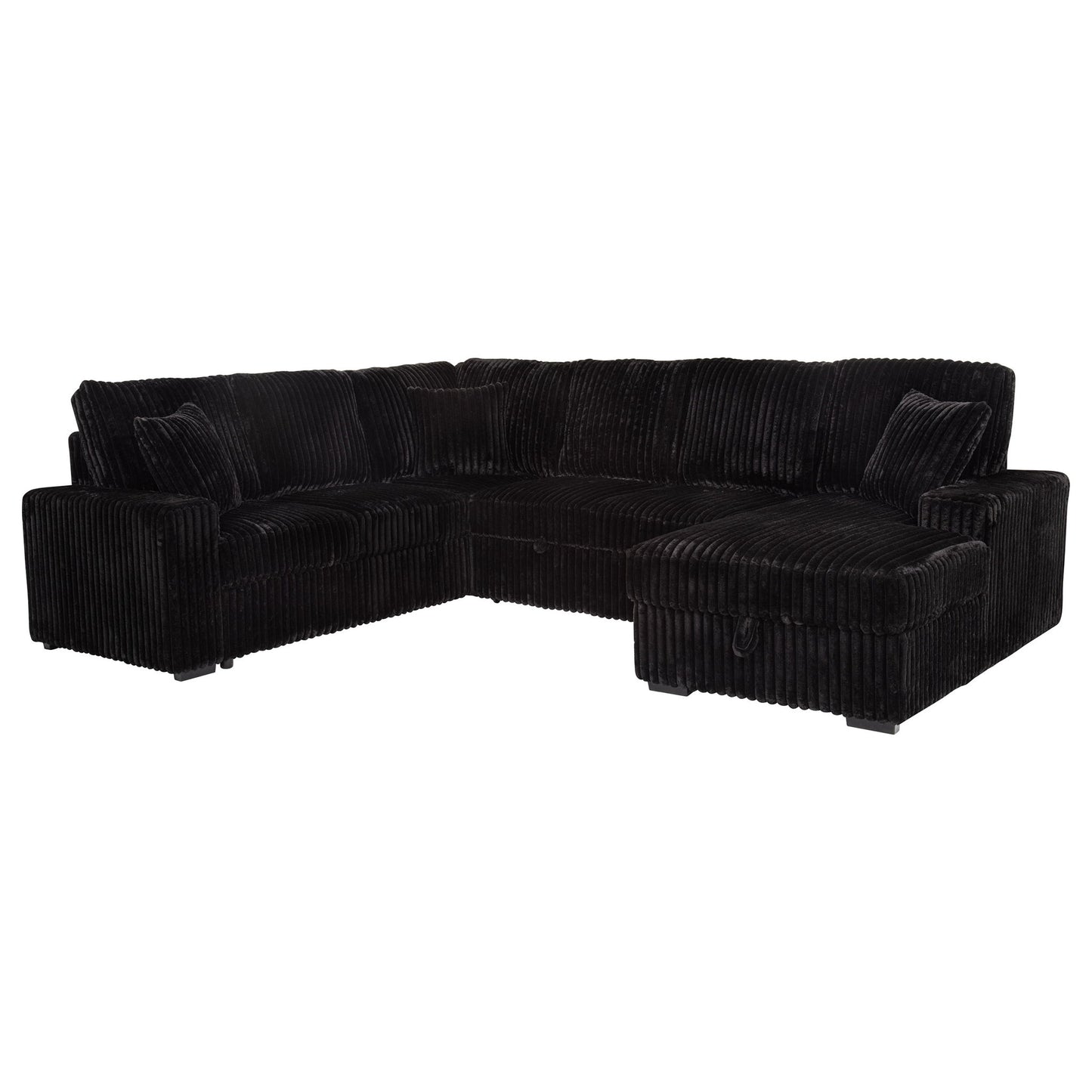 Thurston - Storage Sectional Sofa With Pop Up Bed