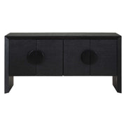 Williams - 4 Door Cabinet - Black