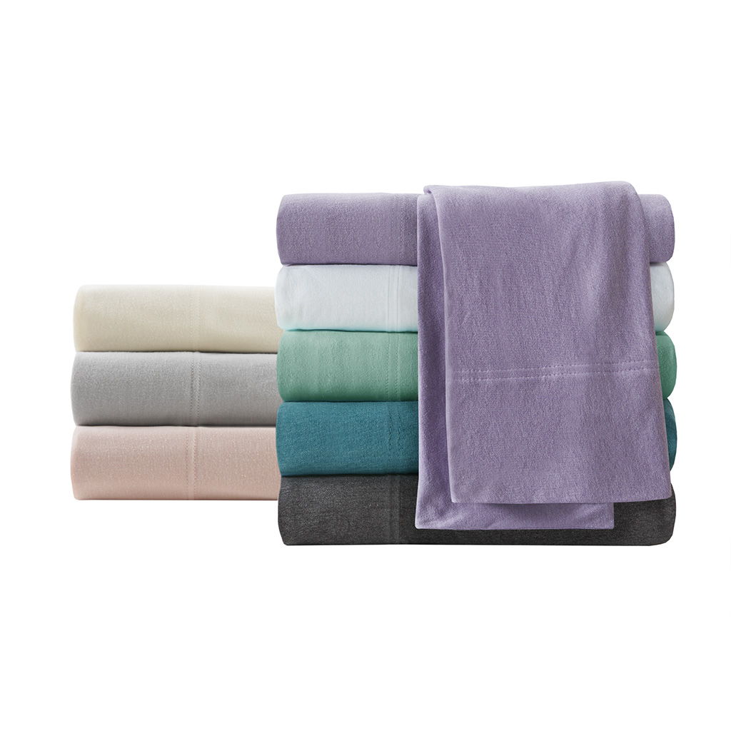 Cotton Blend Jersey Knit - King All Season Sheet Set - Teal