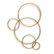 Golden Bubbles - Metal Wall Decor