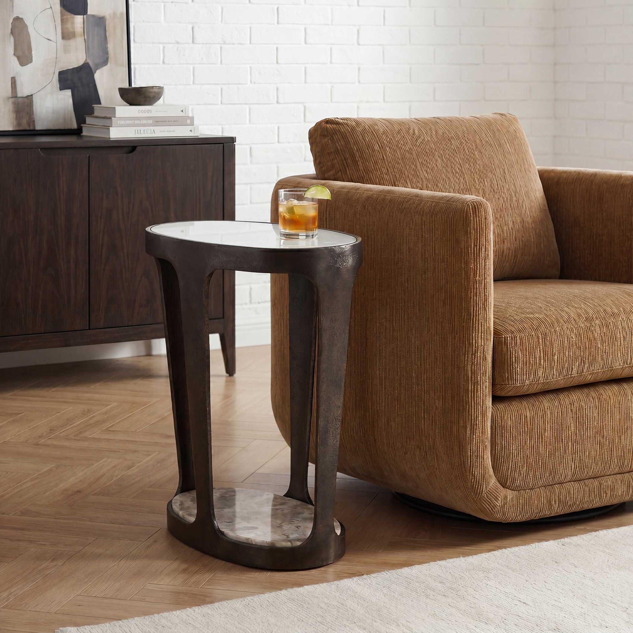 Coronado - Accent Table - Dark Bronze