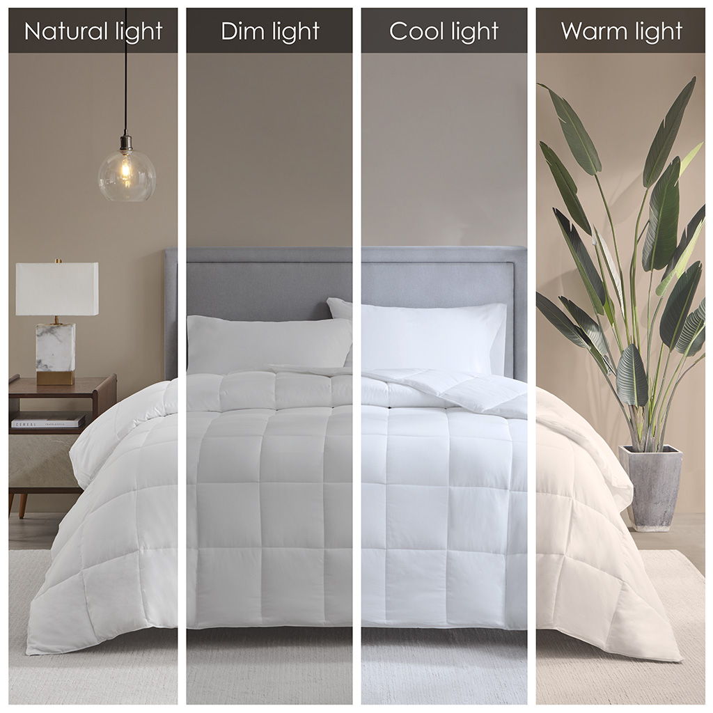 Warmer - Alternative 3M Thinsulate Twin Comforter - White