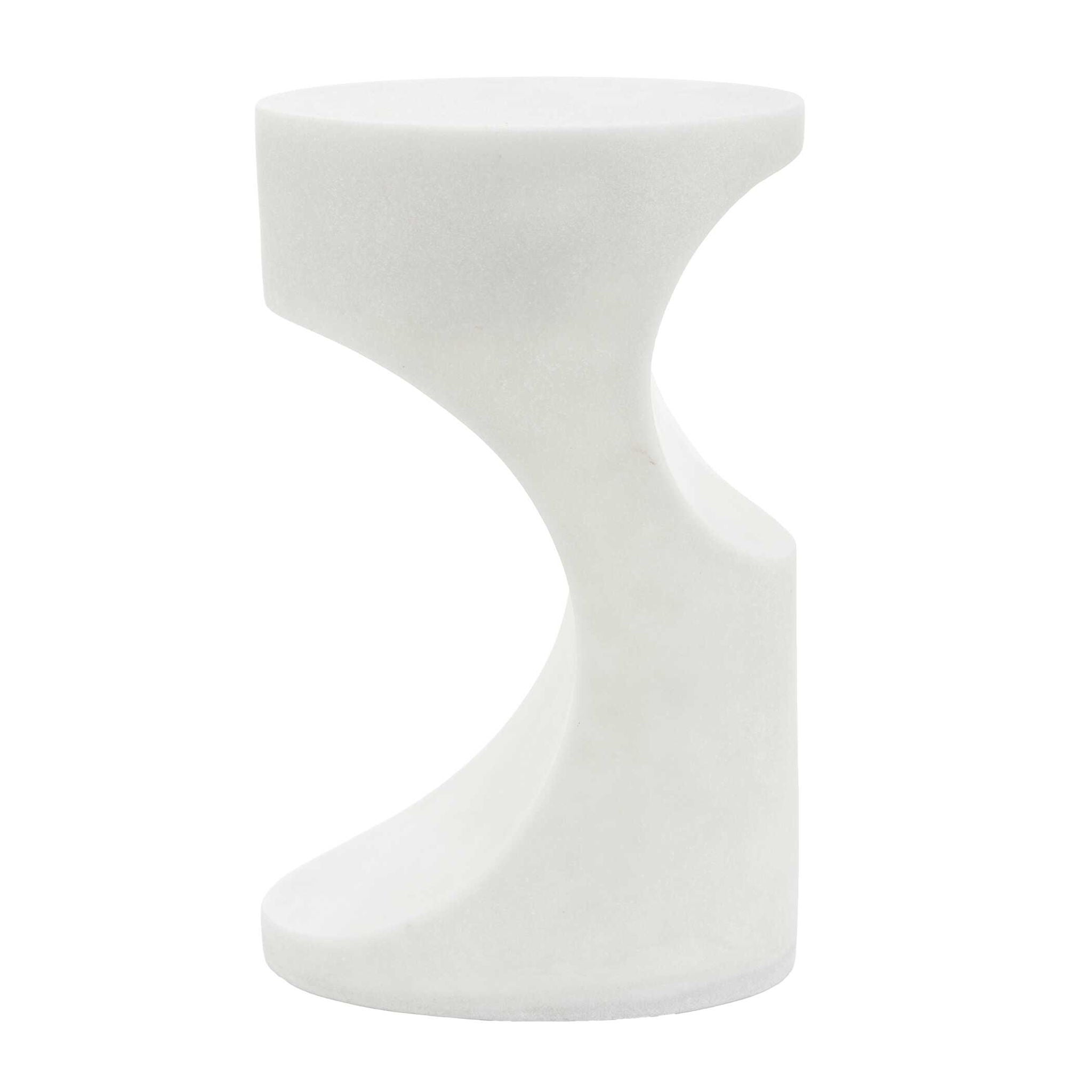 Stevie - Indoor-Outdoor Accent Table - White