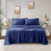 Micro Fleece - Queen Sheet Set - Navy