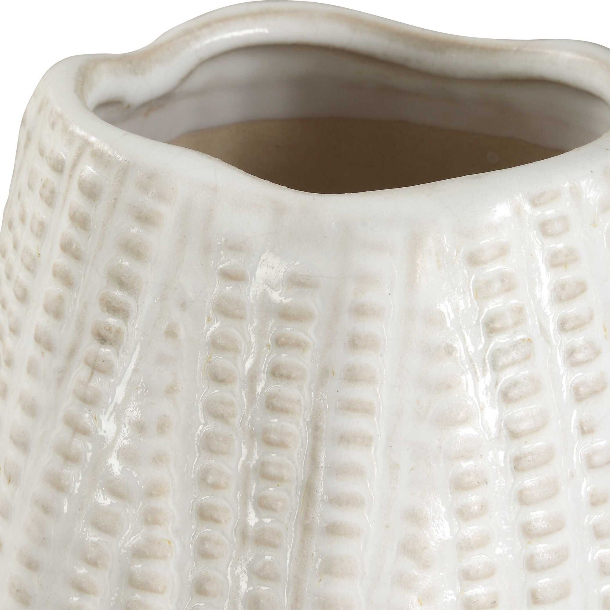 Echo Ridge - Vases (Set of 2) - White
