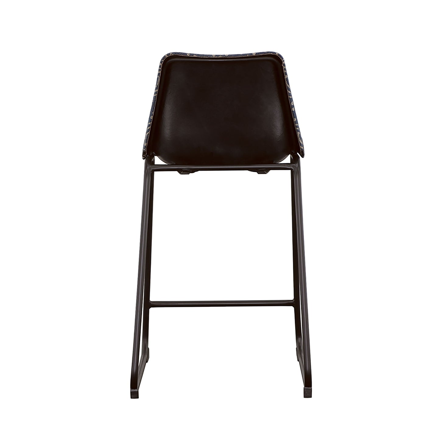 Claire - Canvas Upholstered Counter Chair (Set of 2) - Blue