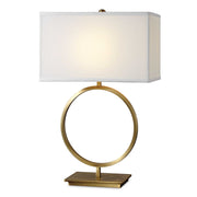Duara - Circle Table Lamp - Gold