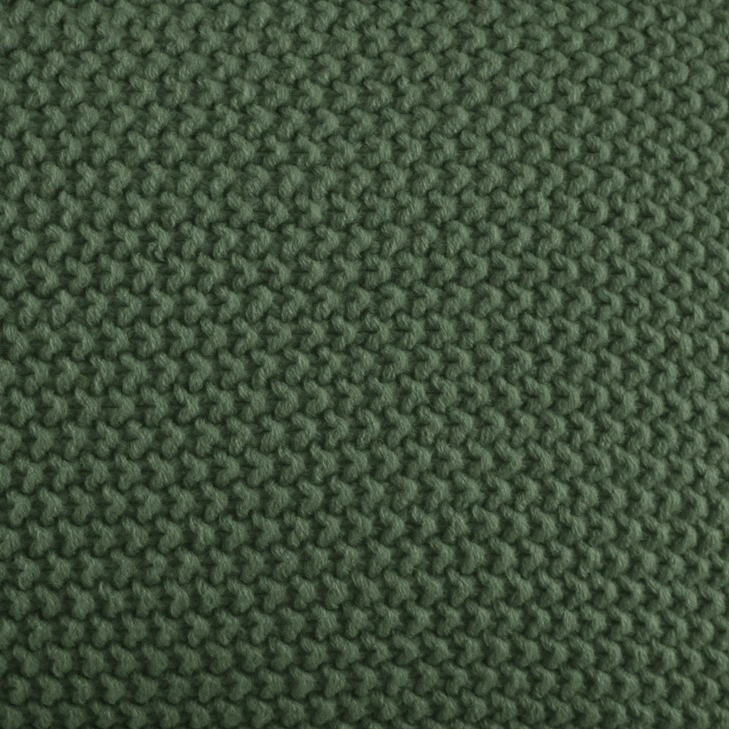 Bree Knit - Oblong Pillow Cover - Green