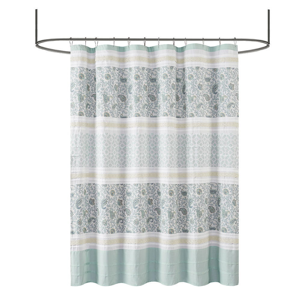 Dawn - Shower Curtain - Blue