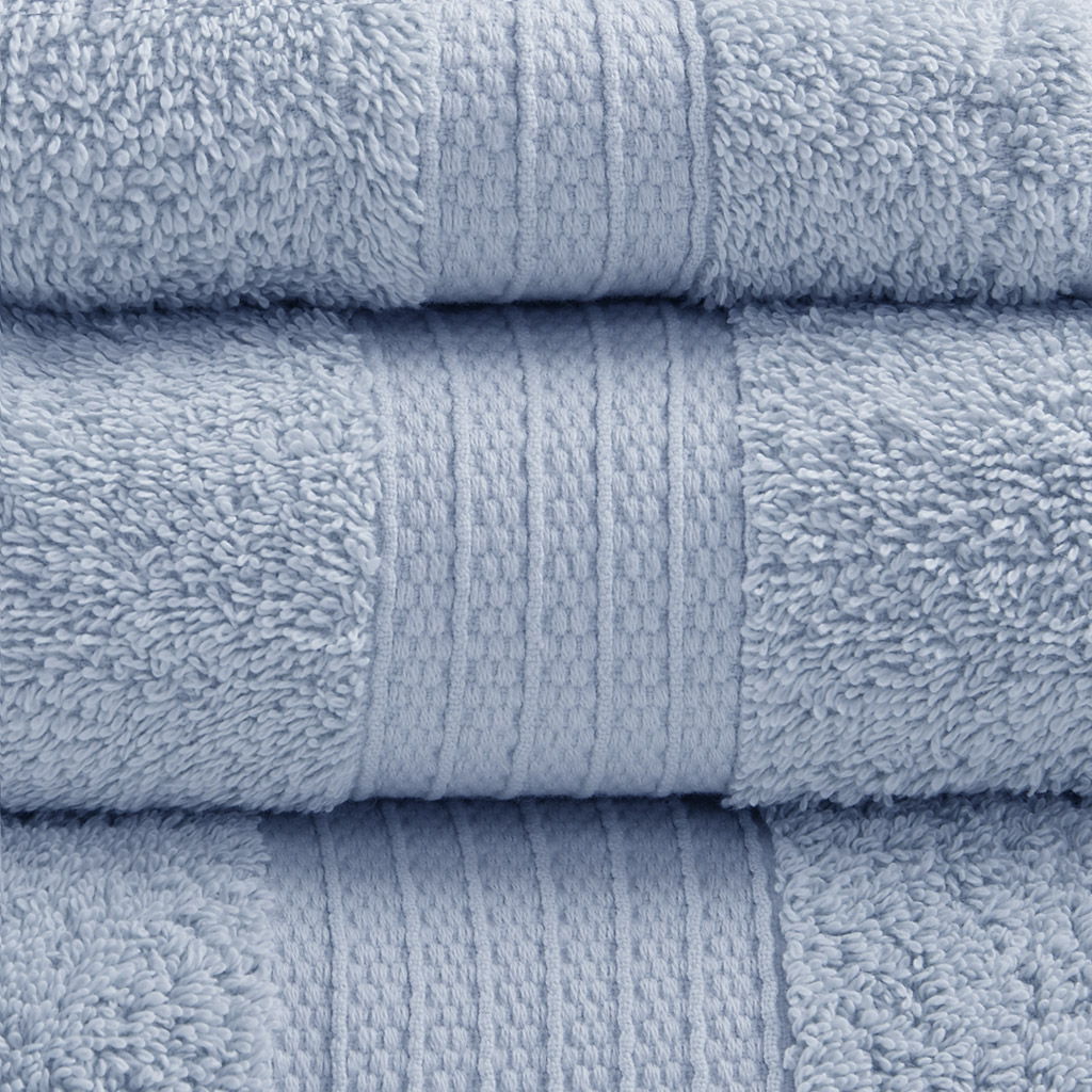 Organic - 6 Piece Towel Set - Blue