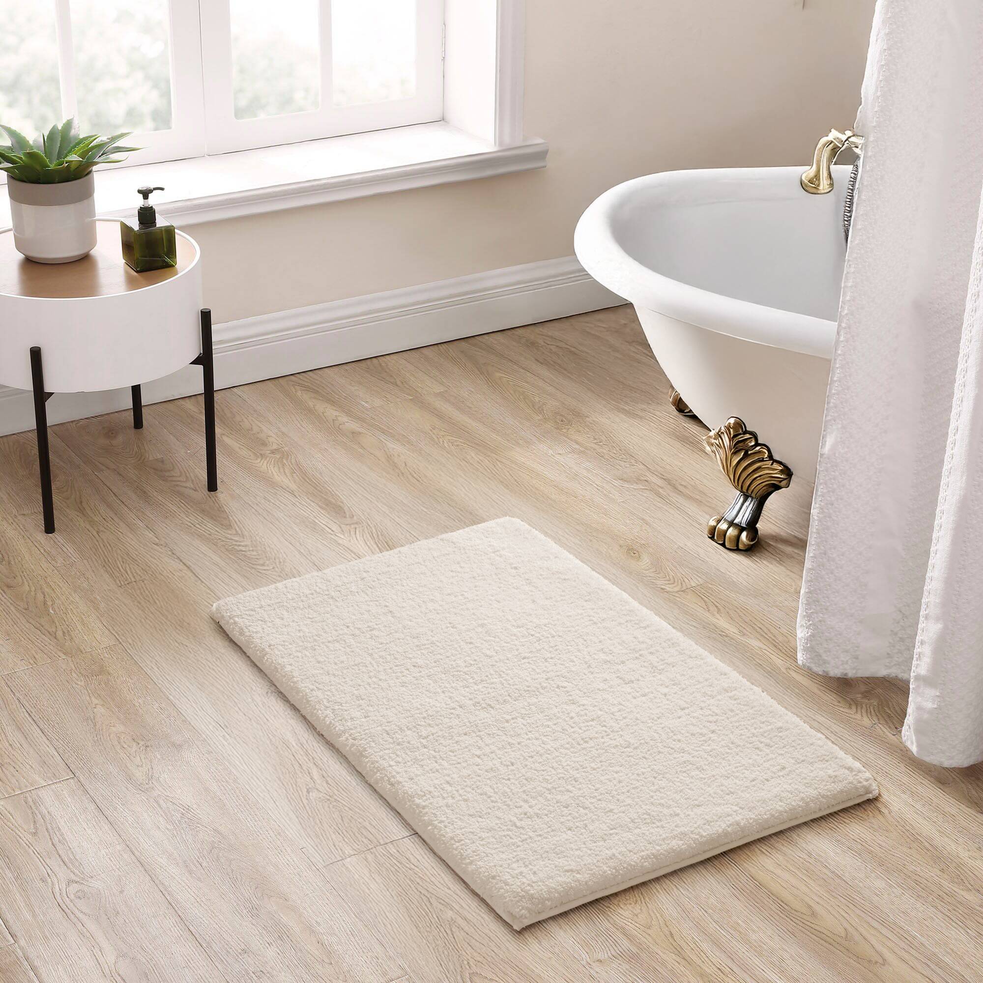 Marshmallow - 24" x 40" Bath Rug - Taupe