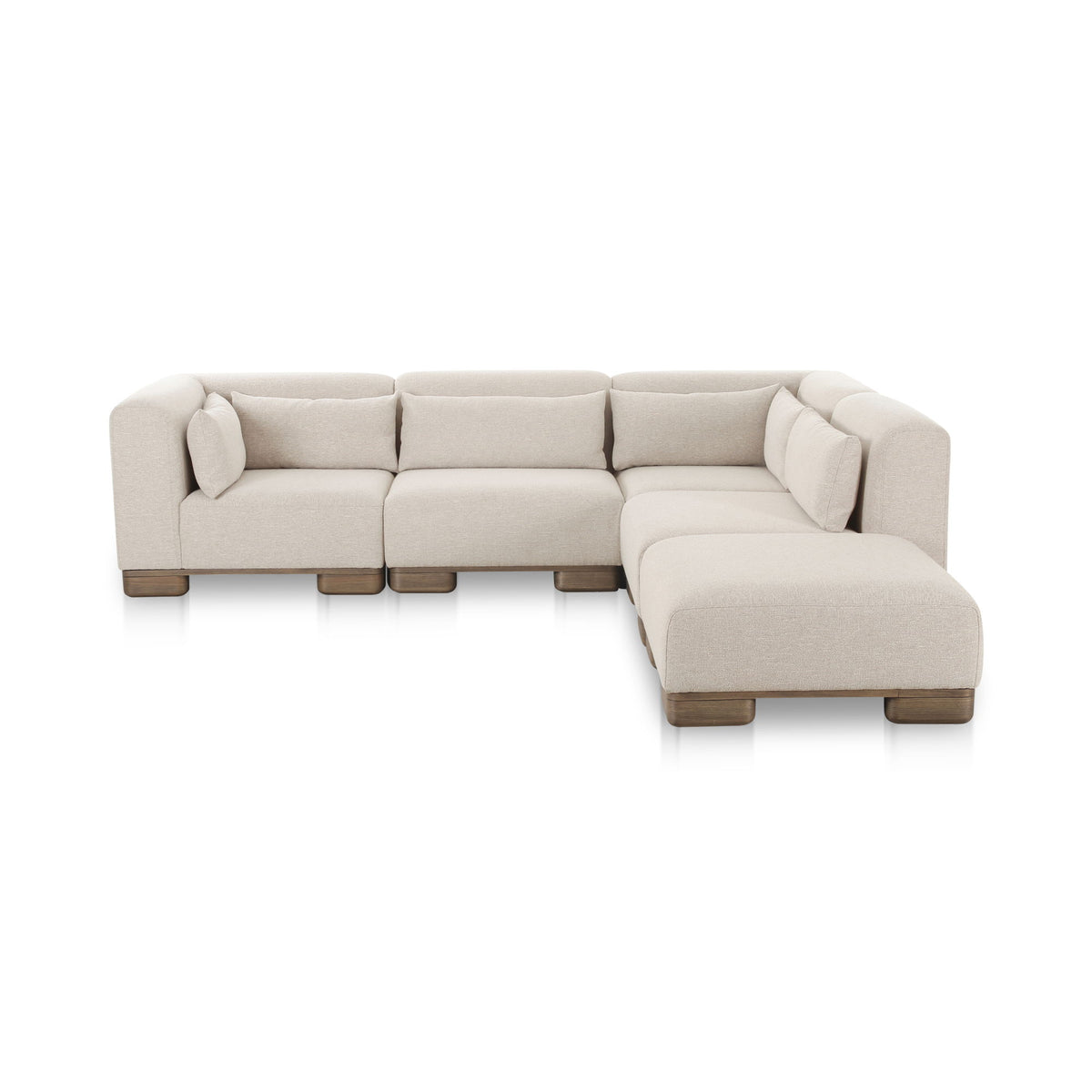 June - Dream Modular Sectional - Oatmeal