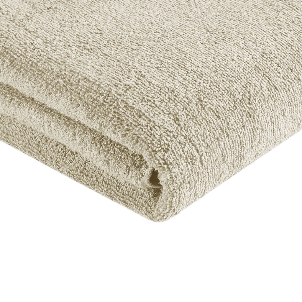 Big Bundle - Quick Dry 12 Piece Bath Towel Set - Taupe