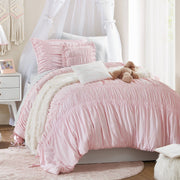 Ivy - Twin/Twin XL Ella Comforter Set - Pink