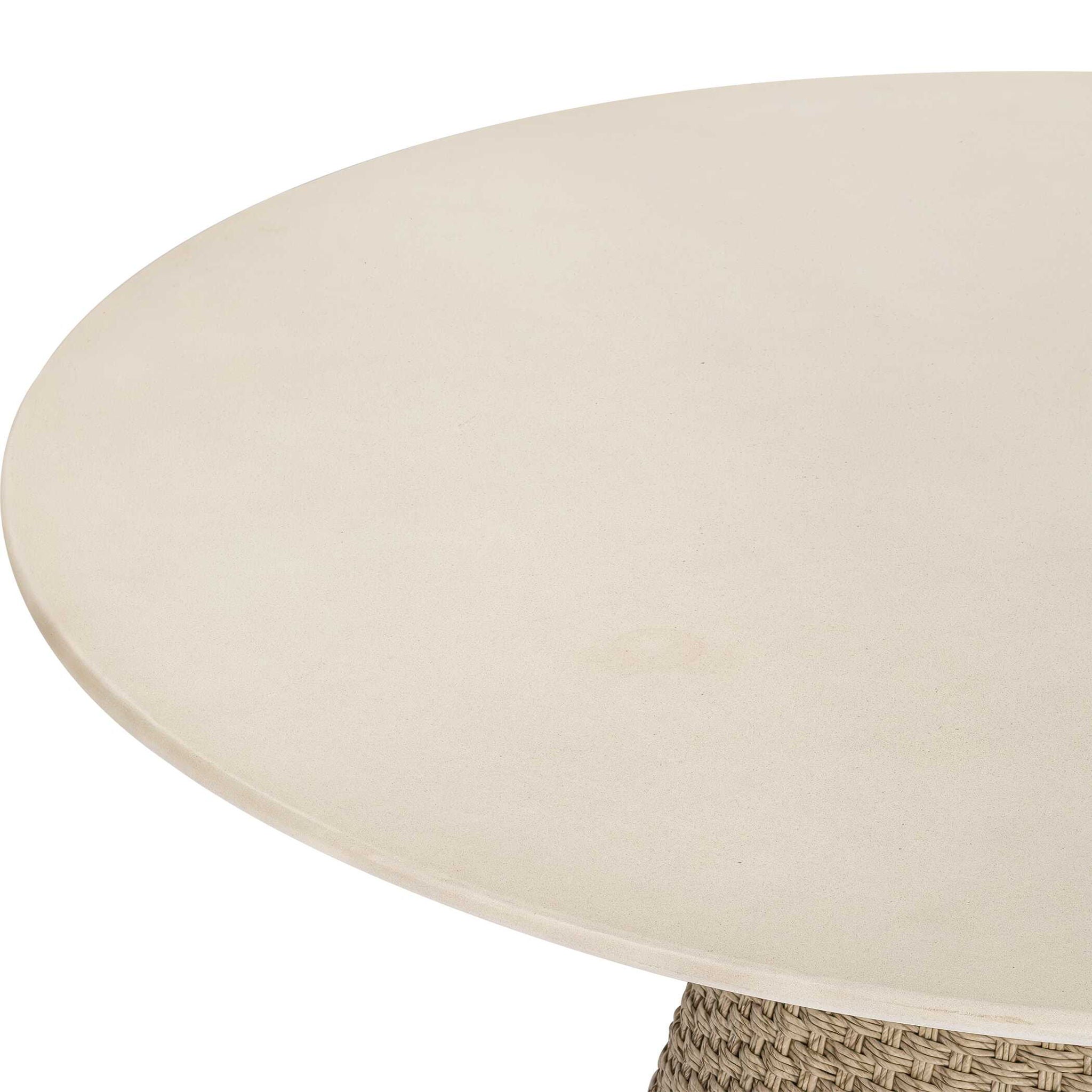 Cardoso - Indoor-Outdoor Dining Table - Brown / White / Woodtone