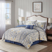 Livia - Queen 6 Piece Comforter Set - Multi