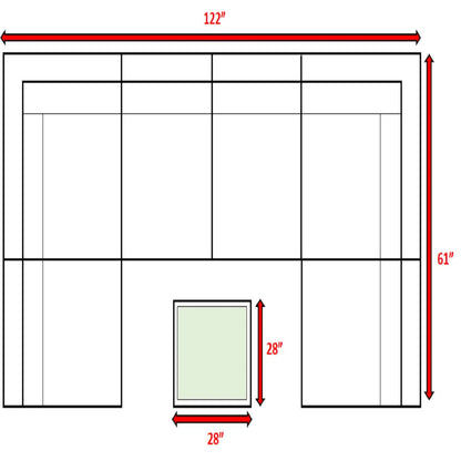 Seating Set With Cushions Handcrafted Wicker Design