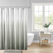 Ara - Ombre Printed Shower Curtain - Gray