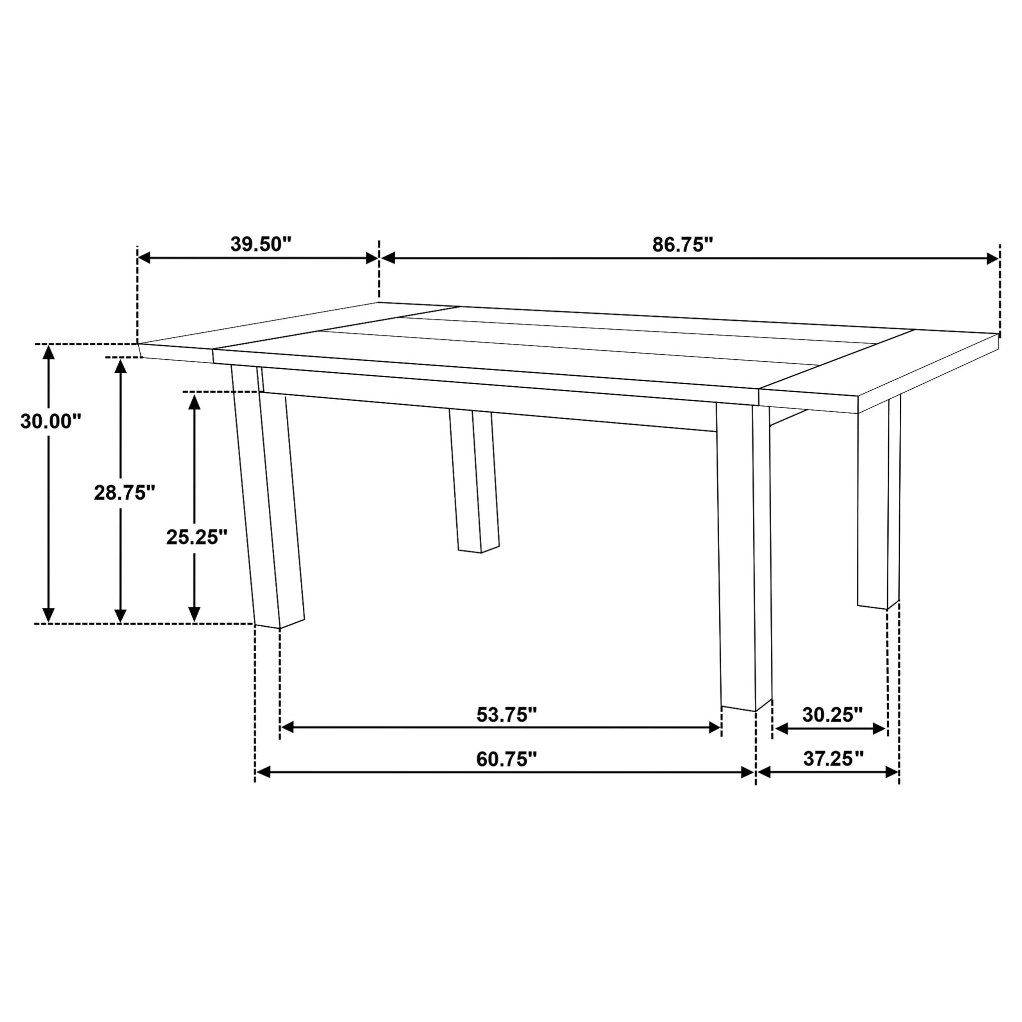 Cressley - Extension Dining Table - Light Oak