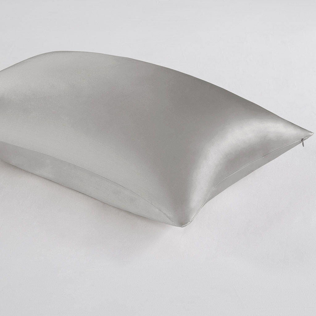Silk - King Single Pillowcase - Gray