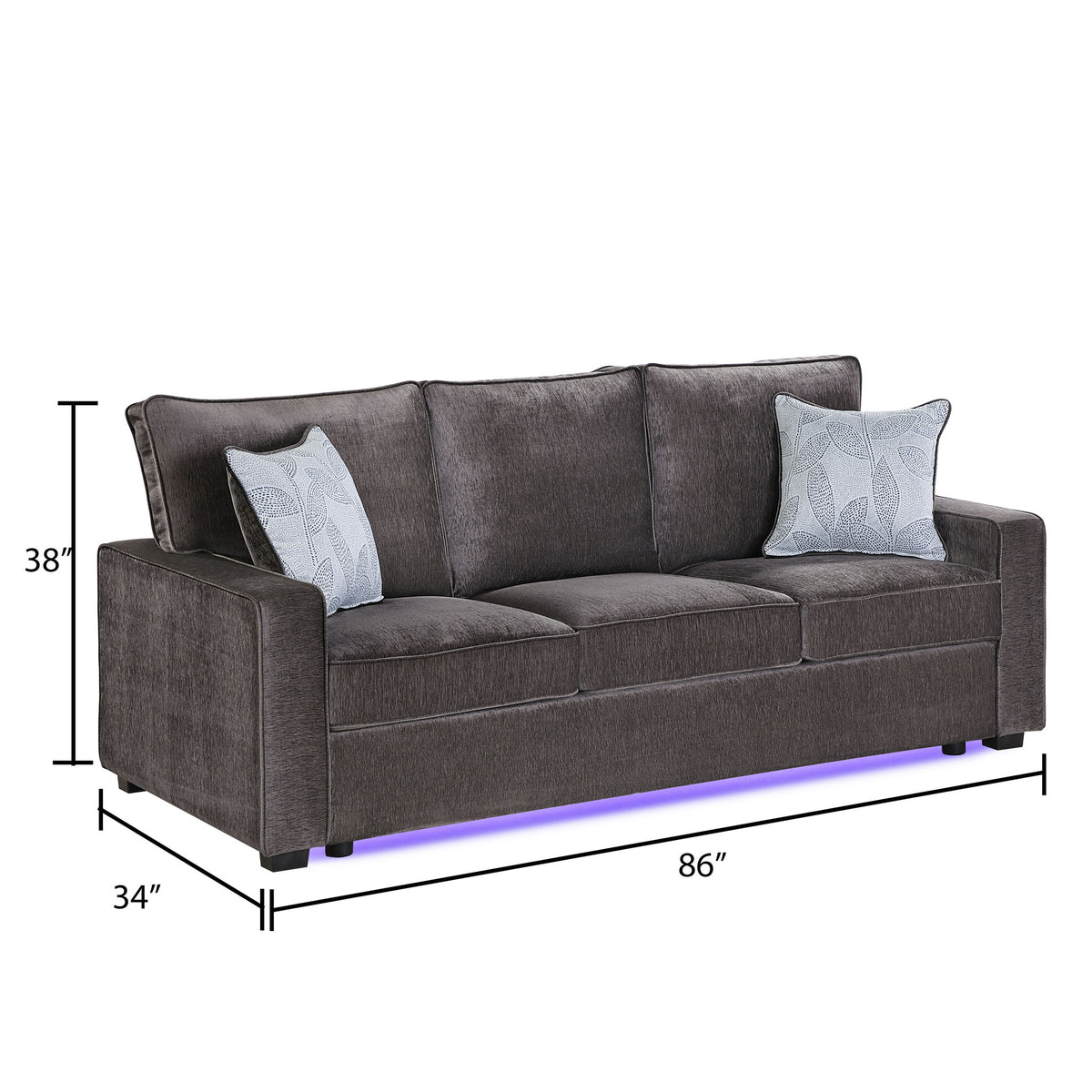 Rita - Living Room Set With LED