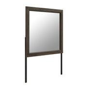 Harry - Mirror, Large Scale Design For Bedroom - Brown