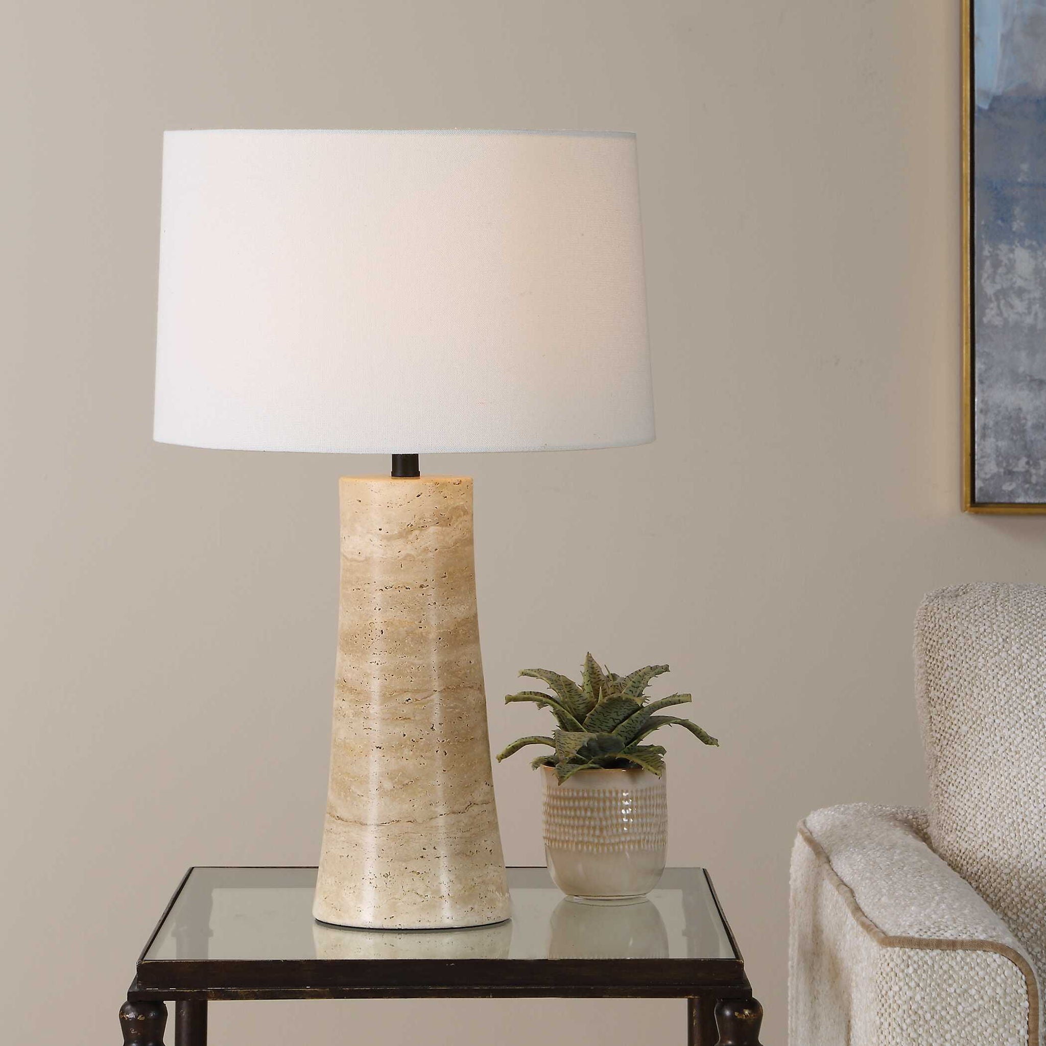 Delmani - Indoor-Outdoor Lamp - Beige
