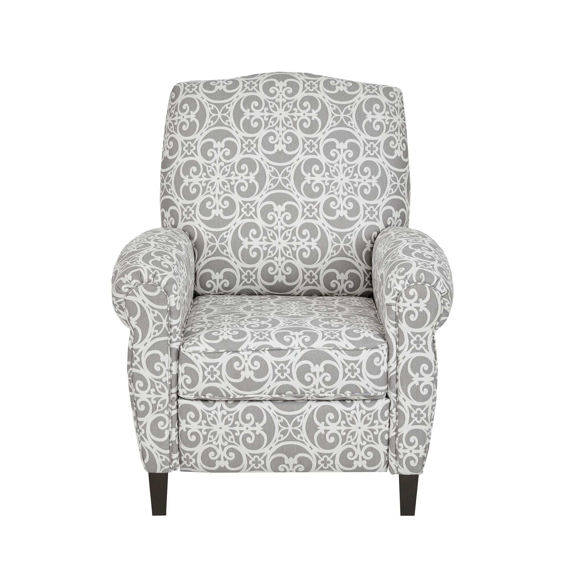 Kirby - Push Back Recliner - Gray