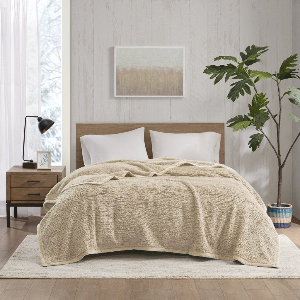Burlington Berber Blanket - Tan