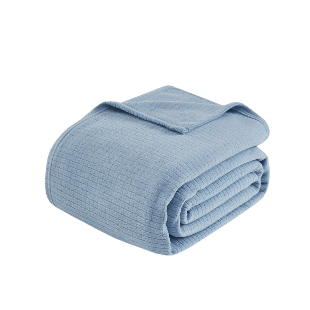 Microfleece - Blanket - Blue